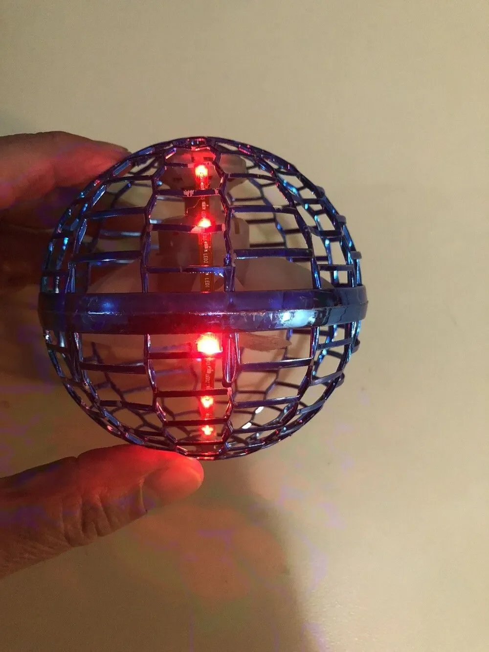 Flying Ball Smart AI Aerial Drone Blue‎ Tested